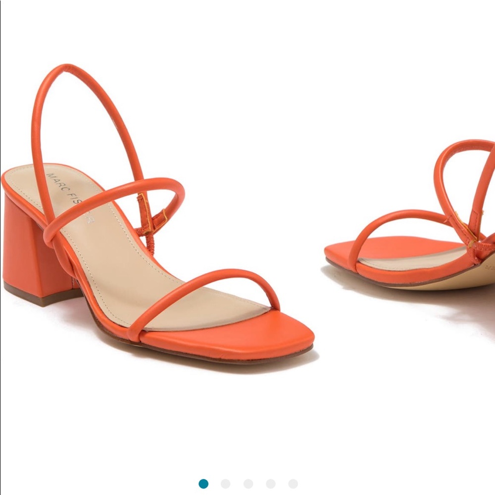 NWOT Marc Fisher Block Heel Sandal